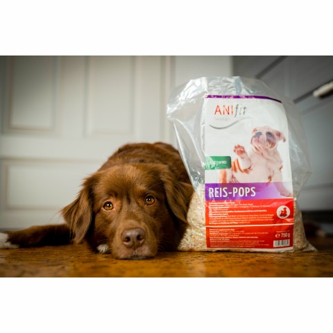 Dog Accessories B.A.R.F. Flakes Rice-Pops (Reis-Pops) 750g 1 Piece -4- Anifit